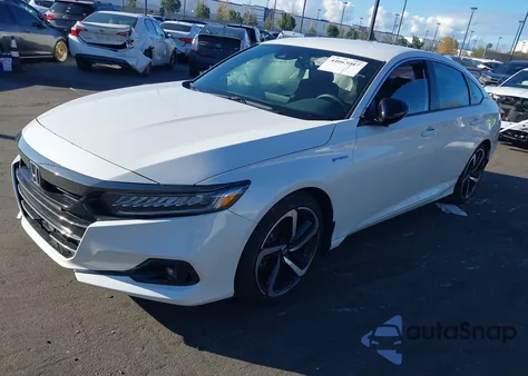 2022 Honda Accord Hybrid Sport from USA, damaged, VIN 1HGCV3F26NA028218